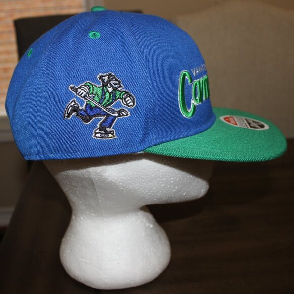 3/$77❤️like new Zephyr VANCOUVER CANUCKS snapback hat flat bill cap NHL - Picture 4 of 10